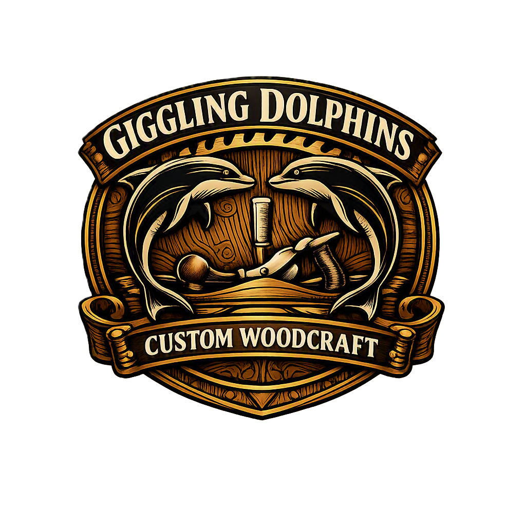 Giggling Dolphins Woodcraft
